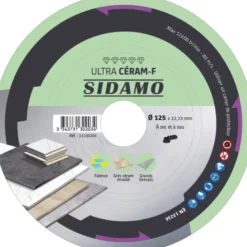 Disque Diamant D125 ULTRA CERAM-F SIDAMO - 11130203