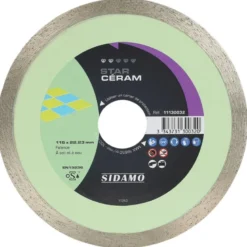 Disque Diamant et Carbure à couronne continue 115 mm STAR CÉRAM 11130032