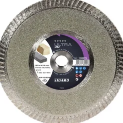 Disque Diamant et Carbure à segment 125 mm ULTRA 2D SIDAMO 11130114