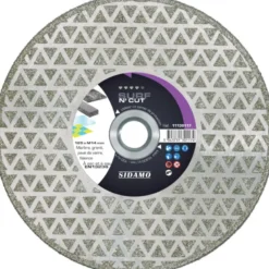 Disque Diamant et Carbure à segment 125 mm SURF N'CUT alésage M14 SIDAMO 11130117