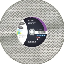 Disque Diamant et Carbure à segment 230 mm SURF N'CUT alésage M14 SIDAMO 11130119