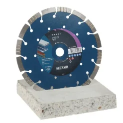 Disque Diamant 230 mm à segment PRO TT Tronçonnage Béton/Acier/Granit/Asphalte/Fonte SIDAMO 11130013