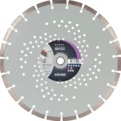 Disque diamant à segment D 350 mm / Alésage 20 mm ULTRA BETON SIDAMO 11130142