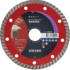 Disque Diamant à segment 125 mm EXPERT SPEED SIDAMO 11130022