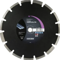 Disque diamant à segment 300 mm PRO ASPHALTE SIDAMO - Alésage 25.4 mm 11130088