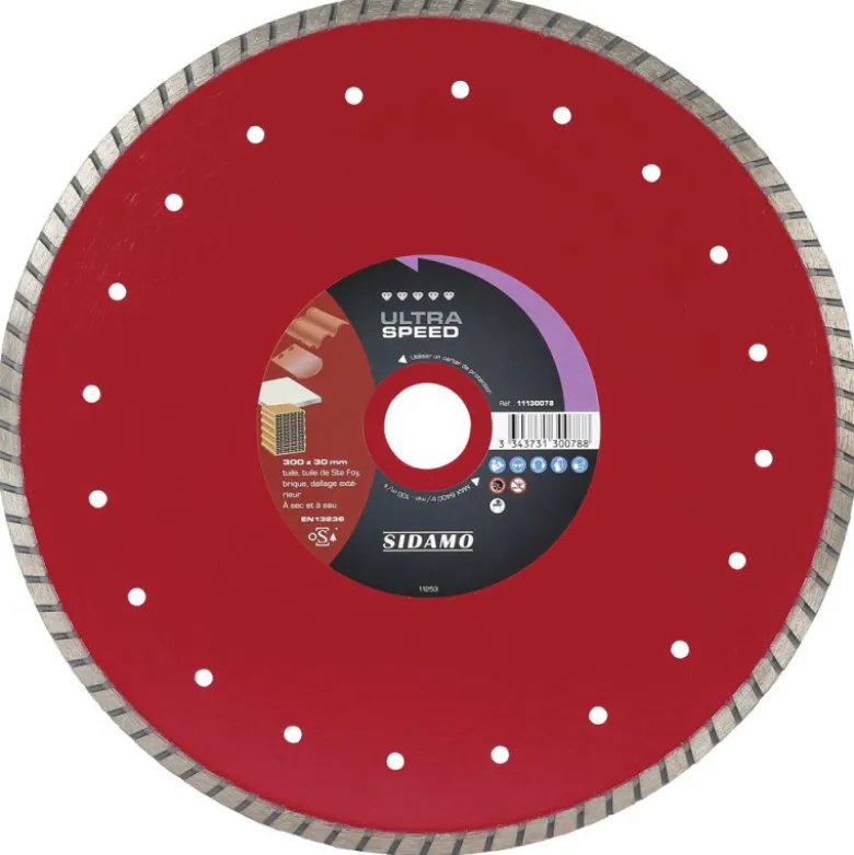 Disque diamant à segment 300 mm ULTRA SPEED SIDAMO 11130078