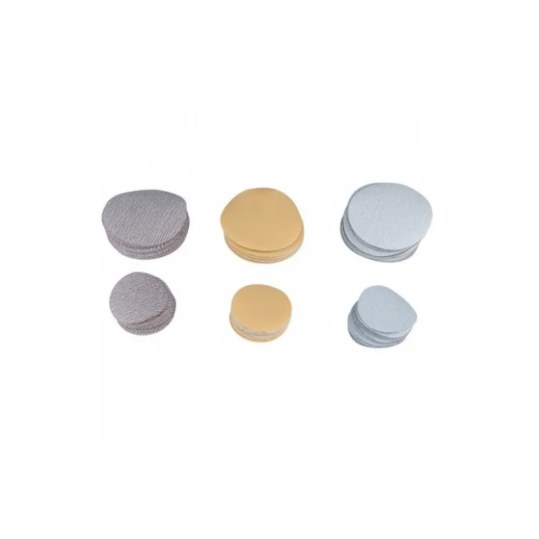 Disques de ponçage à grain 320 à 600 Ø 75mm (par 10) pour ponceuse pneumatique KS TOOLS 515.5116