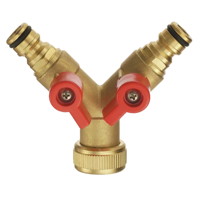 Distributeur 2 directions avec vannes de coupure (filetage femelle BSPP G 1/2 - G 3/4) PREVOST