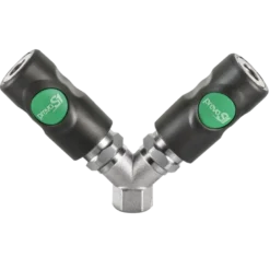 Distributeur fixe à 2 directions fileté femelle Européen 7.4 mm Prevost