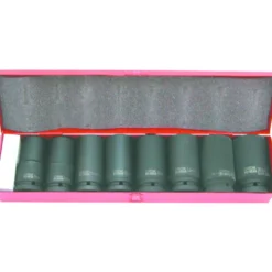 Douille A Chocs 3/4'' 24 A 36 Mm - Longues - Coffret De 8 SAM Outillage - 19161