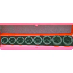 Douille A Chocs 3/4'' De 24 A 36 Mm - Coffret De 8 Sam Outillage - 19160