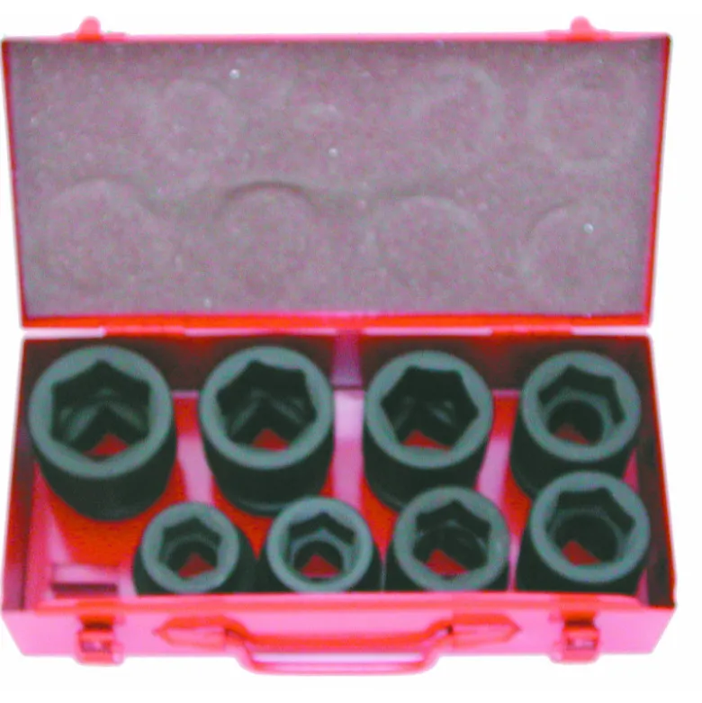 Douille A Chocs 1'' De 24 A 41 Mm - Coffret De 8 Sam Outillage - 19170