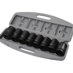 Douille A Chocs 1'' De 24 A 41 Mm - Longues - Coffret De 8 Sam Outillage - 19171