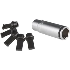 Douille bougie psg 12mm 6 pans+capuchons protecteurs psg CLAS OM 6012