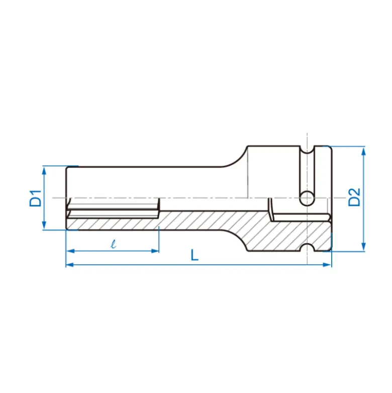 Douille À Chocs Longue Torx® 3/4" King Tony
