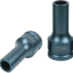 Douille à chocs longue 3/4'' XZN 17 mm pour MAN KS TOOLS 460.1504