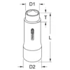 Douille 5 pans longue pour étrier de frein KS TOOLS 515.1101