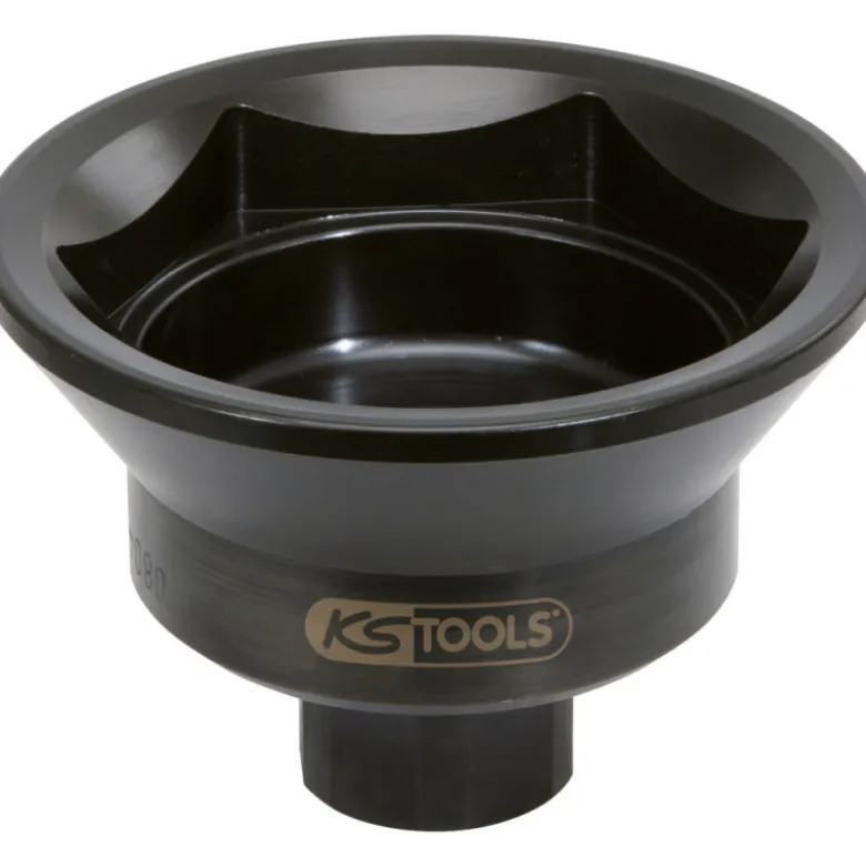 Douille 6 pans Ø85mm pour écrou de moyeu SAF KS TOOLS 450.0201