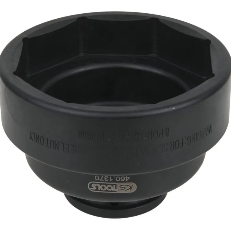 Douille 8 pans pour écrou d'essieu Scania, 100 mm KS TOOLS 460.1370