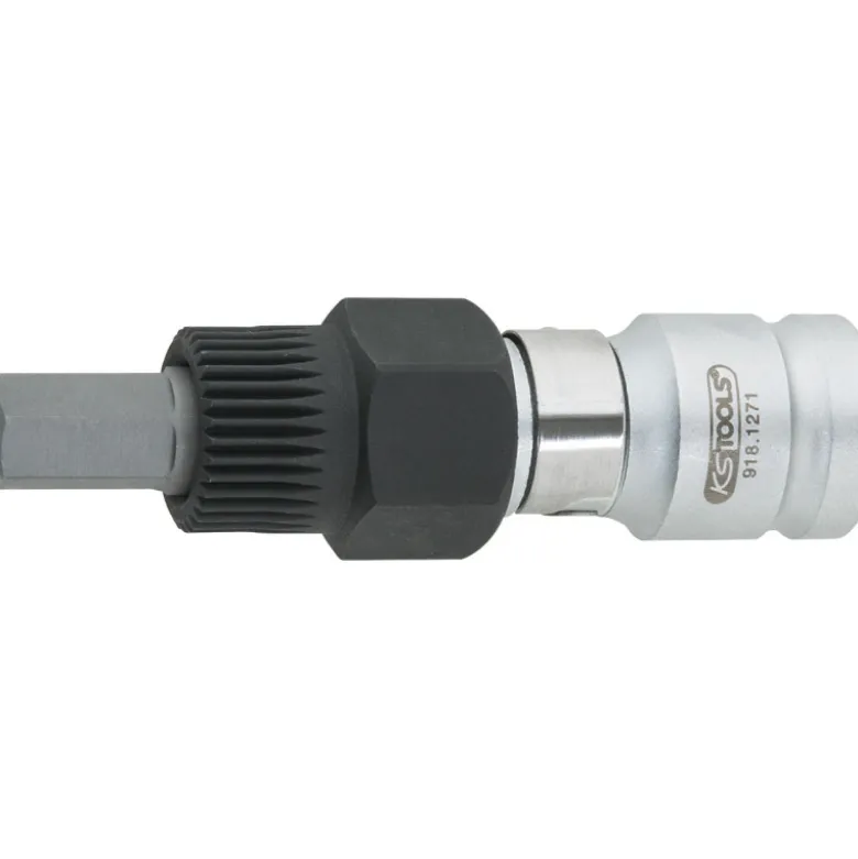 Douille 6 pans pour poulies débrayables d'alternateur, 10 mm - VOLVO KS TOOLS 150.3157