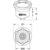 Douille pour écrou de moyeu - 98 mm KS TOOLS 450.0200