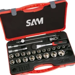 Douilles Et Accessoires 1/2'' - Coffret De 25 SAM Outillage - 75-SH25