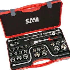 Douilles Et Accessoires 1/2'' - Coffret De 28 SAM Outillage - 75-S28