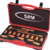 Douilles Et Accessoires 3/8'' Isoles 1000 V - Coffret De 17 SAM Outillage - ZJH-J17PCE