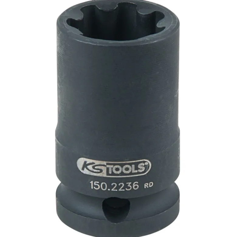 Douille spéciale pour étrier de frein 1/2" AS 22" AUDI KS TOOLS 150.2236
