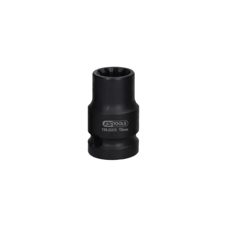 Douille spéciale pour étriers de frein 1/2" 10 pans 15 mm L38mm KS TOOLS - 150.2337F