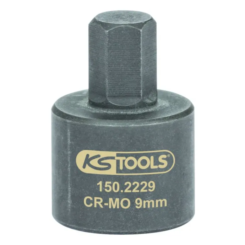 Douille tournevis 6 pans 3/8'' pour étrier de frein 9 mm KS TOOLS - 150.2229F