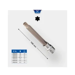 Douille tournevis 1/2'' RIBE M8 à M14 L140 mm BRILLIANT TOOLS