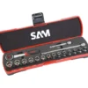 Douille Tout Profil Carre 1/4'' En Coffret SAM Outillage - 73-CRDH-18