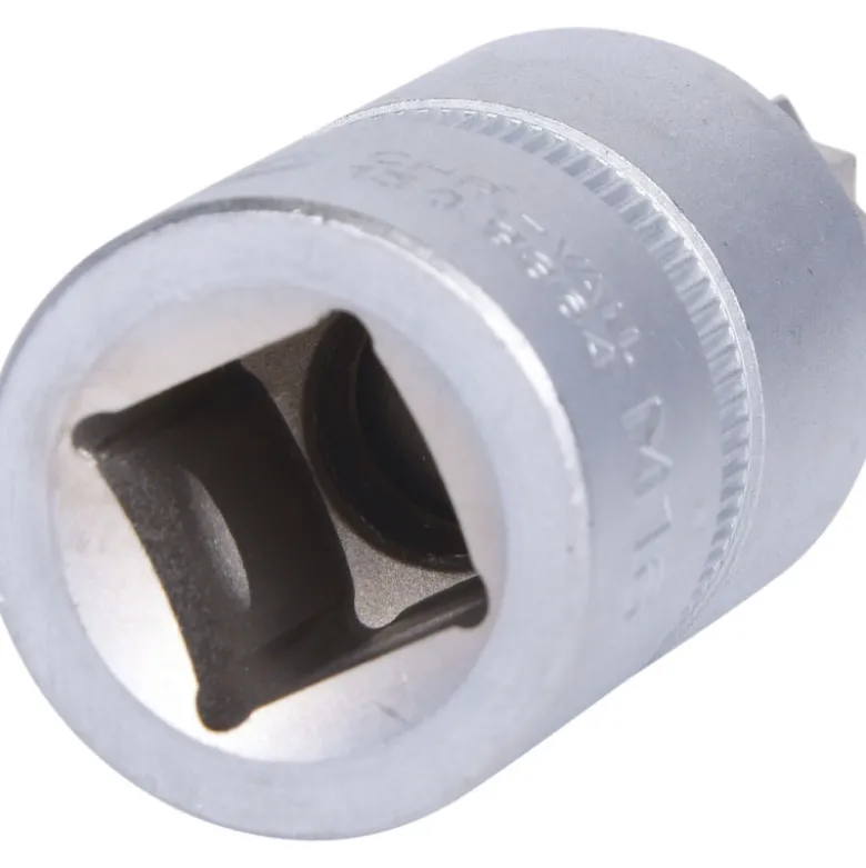Douille XZN M16 perçée 12PANS 1/2" pour bouchon de vidange KS TOOLS 150.9364
