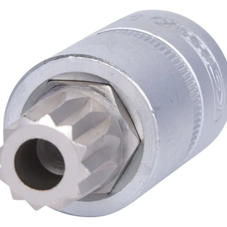 Douille XZN M16 perçée 12PANS 1/2" pour bouchon de vidange KS TOOLS 150.9364