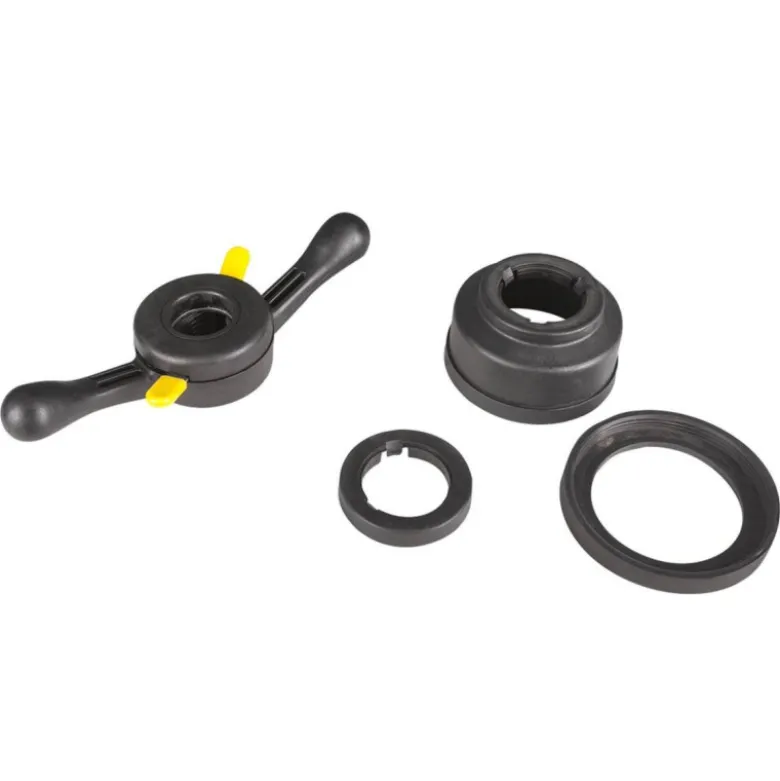 Ecrou rapide ø40x4mm avec bol/joint/bague pour arbre d'équilibreuse ø40mm - CLAS EQ 6404BL