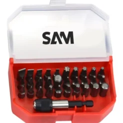 Embout De Vissage 1/4'' - Coffret De 30 Et 1 Porte-Embout SAM Outillage - E900-J30B