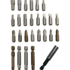 Embout De Vissage 1/4'' Et Accessoires En Coffret SAM Outillage - E-112-J29