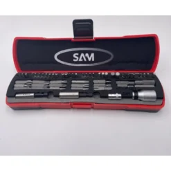 Embout De Vissage 1/4'' Pour Materiaux Durs - Coffret De 61 SAM Outillage - E-112-J61