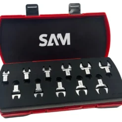 Embout Dynamometrique 9X12 A Fourche En Mm - Coffret De 11 SAM Outillage - DFC0-J11