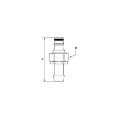Embout pour flexibles pour tuyau Ø int. 13mm - 15mm - 19mm PREVOST