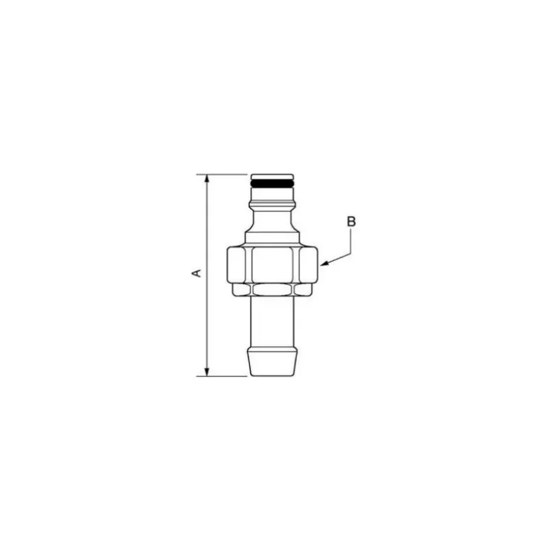 Embout pour flexibles pour tuyau Ø int. 13mm - 15mm - 19mm PREVOST