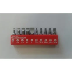 Embout Vissage Pour Materiaux Durs Fente - Torx - Jeu De 10 SAM Outillage - E-920J10