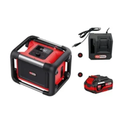Enceinte de Chantier avec Batterie 18V 4Ah et Chargeur Rapide KS Tools - 100172F-A1