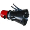 Entonnoir pince + volet fermeture ø75mm CLAS AG 0034