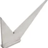 Equerre Double Onglet A Chapeau 100 Mm SAM Outillage - E6-100