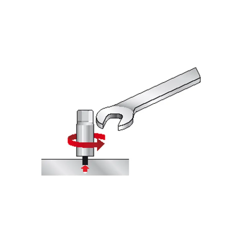 Equerre lame acier 250 MM SAM - 774-a-25
