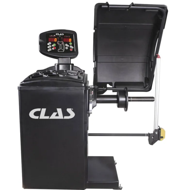 Equilibreuse à roues 28'' 3D automatique 230V 90W avec affichage digital + pointeur laser - CLAS EQ 2100