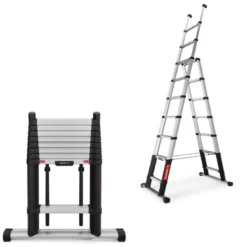 Escabeau et échelle télescopique 2 en 1 Combi 3 m - TELESTEPS 72430