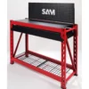 Etabli de travail 120 cm avec tiroir et panneau porte-outils SAM - Etab-120m1